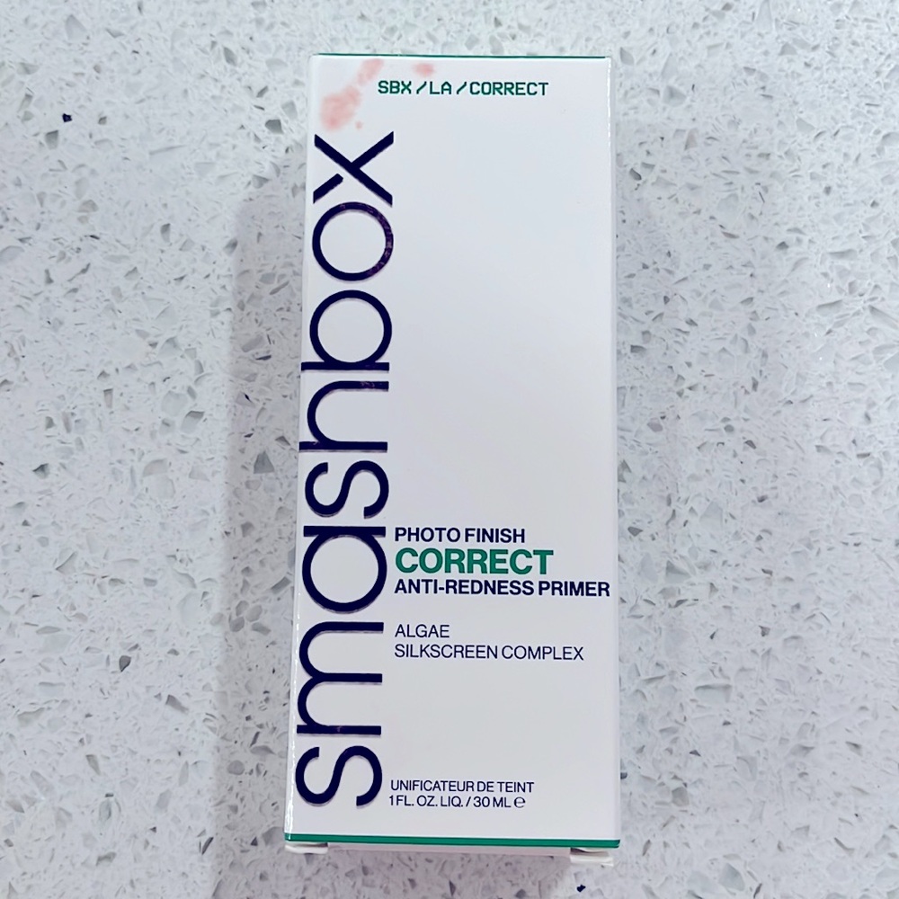 Smashbox PHOTO FINISH CORRECT ANTI-REDNESS PRIMER WITH ROSE, ALGAE & MUSHROOM